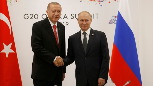 Cumhurbaşkanı Erdoğan, Putin ile görüştü!