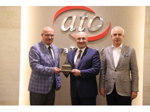 Halkbank Genel Müdürü Osman Arslan'dan ATO'ya ziyaret