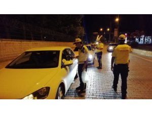 Bölge trafik ekipleri alkol uygulaması yaptı
