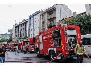 Bağcılar'da dükkan yangını