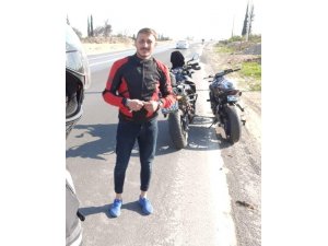 Arkadaşına verdiği kaskı ölümüne sebep oldu