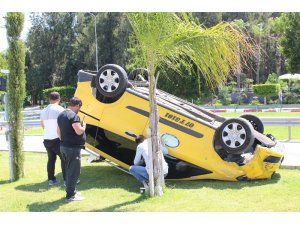 Romen turistin kaza sonrası rahatlığı pes dedirtti