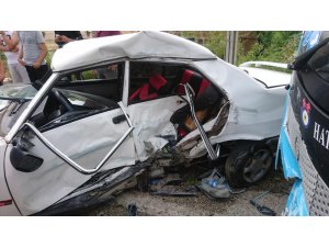 Samandağ’da trafik kazası: 2 yaralı