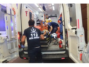 Havalimanında korkutan kaza: 4 yaralı