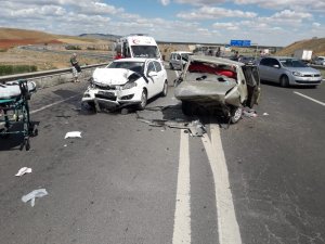 Kırıkkale’de feci kaza: 1 ölü, 5 yaralı