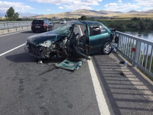 Kayseri-Ankara karayolunda trafik kazası: 4 yaralı