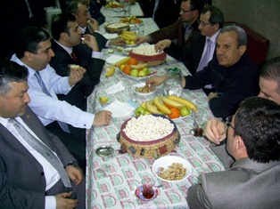 Botsalılar arabaşında buluştu