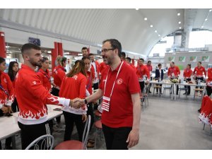 Bakan Kasapoğlu Avrupa Oyunları’nda madalya alan sporcuları tebrik etti