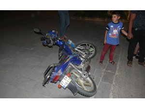 Kilis’te motosiklet ile otomobil çarpıştı: 1 yaralı