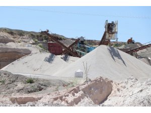 Nevşehir’in beyaz altını Ponza’nın dünya rezervlerinin yüzde 50’si Türkiye’de