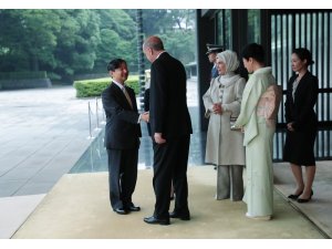 Cumhurbaşkanı Erdoğan, Japonya İmparatoru Naruhito ile görüştü