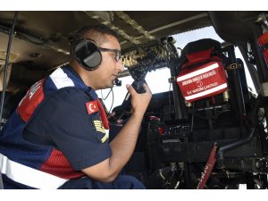 Skorsky ile trafik denetimi