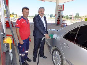 Ulaş Belediyesi akaryakıt istasyonu yeniden hizmette