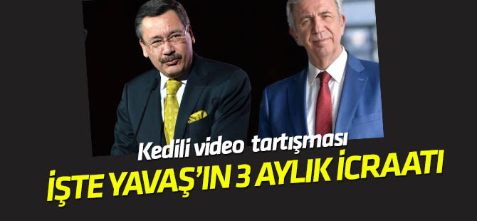 Kedili video tartışması! Gökçek, Mansur Yavaş'ın 3 aylık icraatını açıkladı!