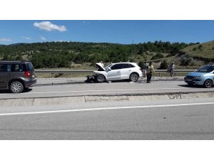 İş makinesine arkadan çarpan iş adamı kazada öldü