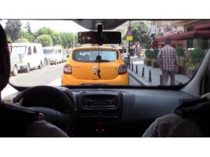 Taksicilere ’son durak’ operasyonu polis kamerasında