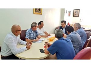 Esgin, muhtar buluşmalarına devam ediyor