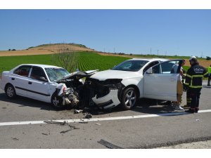 Tekirdağ'da trafik kazası: 6 yaralı
