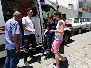 Parlayan tüp az daha evi yakıyordu