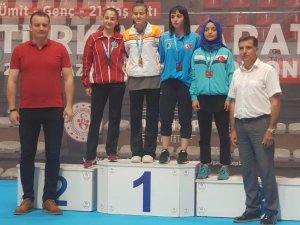 Şahinbeyli sporcu, milli takım yolunda