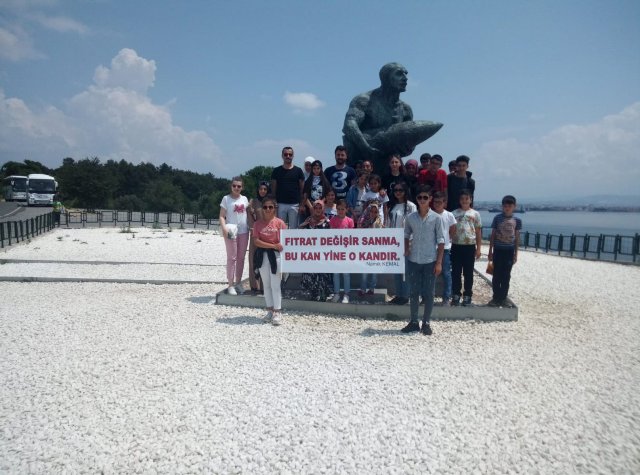 Bozkır'da başarılı öğrencilere Çanakkale gezisi