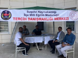 Suşehri'nde tercih danışmanlığı merkezi