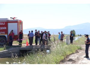 Denizli'de sulama kanalında ceset bulundu