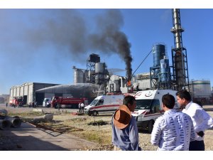 GÜNCELLEME - Gaziantep'te fabrika yangını