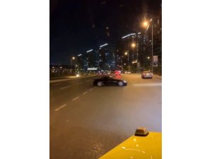 İstanbul’da lüks otomobillerle “drift” terörü