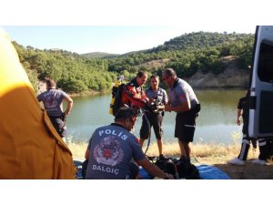 Serinlemek için girdiği gölette boğuldu