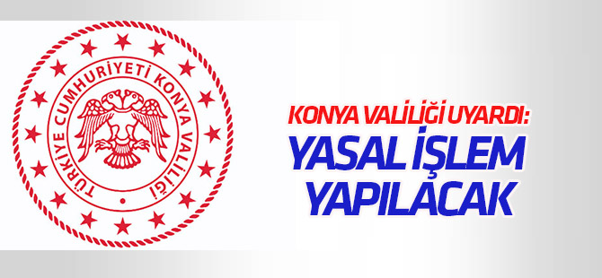 Konya'da havai fişek, patlayıcı madde mamullerinin izinsiz satışı yasaklandı