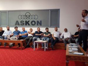 ASKON’da kurumsallaşma i anlatıldı