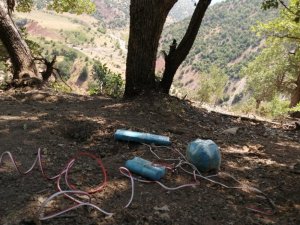 Teröristlerin tuzakladığı mayınlar imha edildi