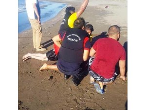 Fatsa’da bir kişi boğulma tehlikesi geçirdi