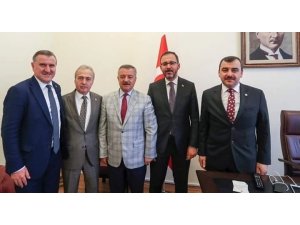Bakan Kasapoğlun’dan Kömürspor’a tesis sözü