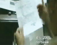 'Islak imza'lı belge böyle bulundu