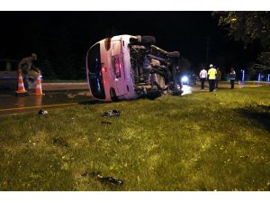 Erzurum'daki trafik kazası