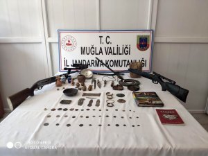 Yatağan’da tarihi eser operasyonu