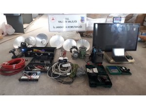 Yalova’dan çaldılar, Kocaeli’nde yakalandılar