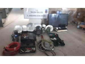 Tekstil atölyesinden hırsızlığı özel ekip aydınlattı