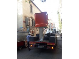 Trafoda çıkan dumanlar korkuttu