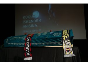 Küçük İskender için tören düzenlendi