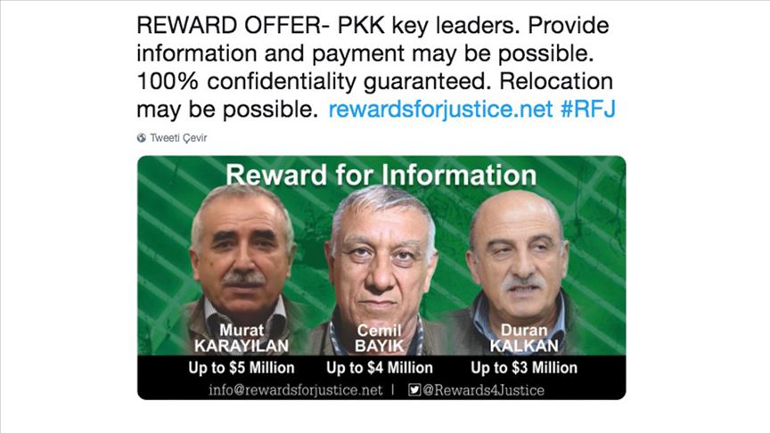 İki yüzlülüğün bu kadarı:Washington Post'un makalesini yayımladığı Bayık ABD'nin terör listesinde