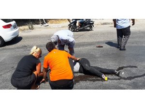 Bodrum’da trafik kazası; 1 yaralı