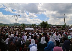 Bagaj kapağı çarparak çaya düşen genç son yolculuğuna uğurlandı