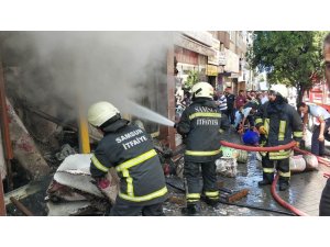 Samsun’da yangın faciası