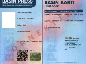 Yeni Basın Kartlarının dağıtımına başlandı