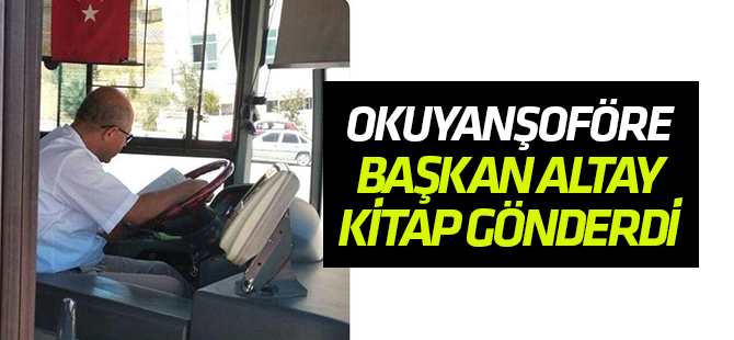 Altay'ın dikkatini çekti kitap gönderdi