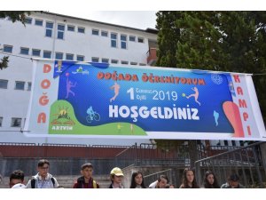 “Doğada öğreniyorum” kampları Artvin’de başladı