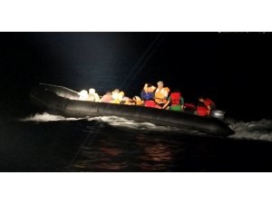 Lastik botla 41 kişinin umut yolculuğu böyle görüntülendi